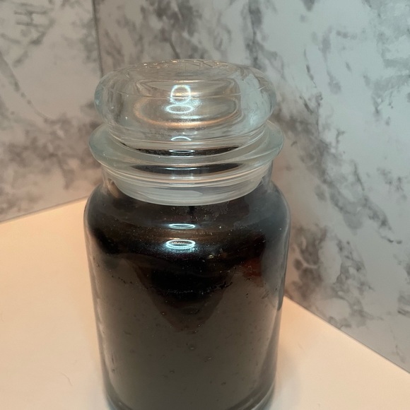WITCHES BREW LARGE YANKEE CANDLE JAR & Black Cat Jar Candle Holder Halloween - Picture 4 of 7